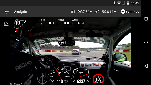 RaceChrono Pro Bildschirmfoto 3