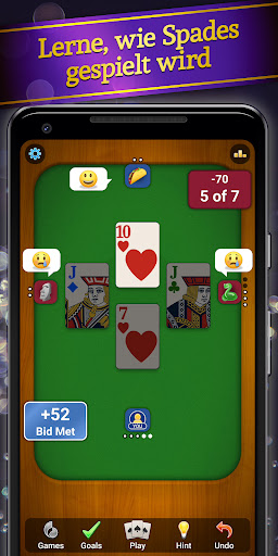 Spades: Classic Card Games Bildschirmfoto 1
