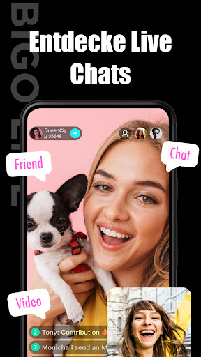 Bigo Live: Live-Stream, Chat Bildschirmfoto 4