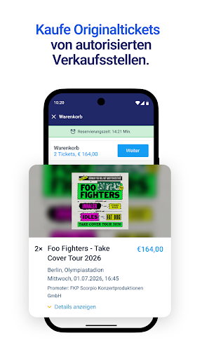 EVENTIM DE: Tickets für Events Bildschirmfoto 7