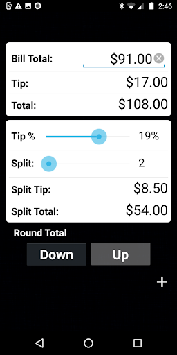 Tip Calculator Bildschirmfoto 1