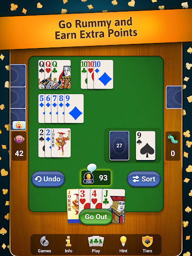 Rummy - Classic Card Game Bildschirmfoto 7
