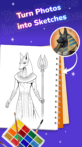 Draw Anime: Paint & Sketch App Bildschirmfoto 3