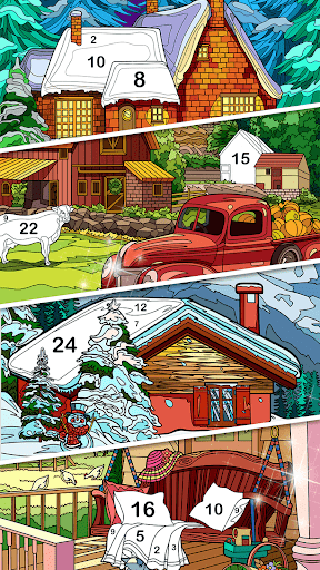 Tap Color Pro: Farbe nach Zahl Bildschirmfoto 20