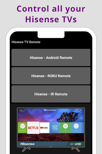 Hisense TV-Fernbedienung Bildschirmfoto 17