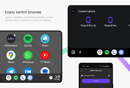 AAWireless for Android Auto™ Bildschirmfoto 5