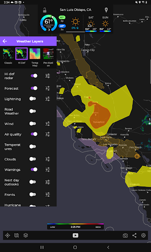 MyRadar Wetterradar Bildschirmfoto 21