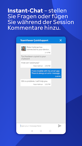 TeamViewer QuickSupport Bildschirmfoto 1