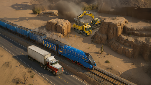Transport Tycoon Empire: Stadt Bildschirmfoto 5