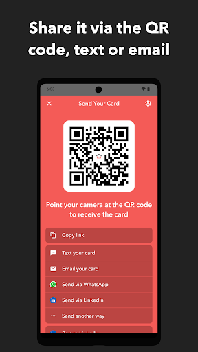 Blinq: Digital Business Card Bildschirmfoto 1