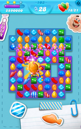 Candy Crush Soda Saga Bildschirmfoto 5