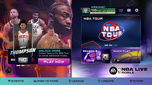 EA SPORTS™ NBA LIVE Mobile Bildschirmfoto 2