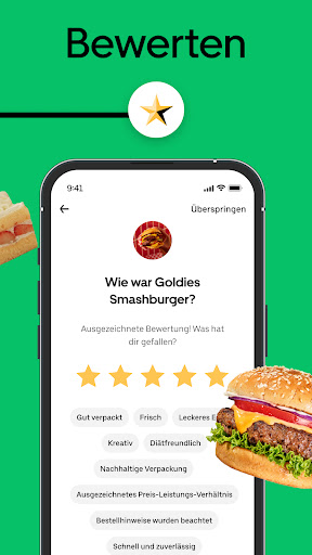 Uber Eats: Essenslieferung Bildschirmfoto 11