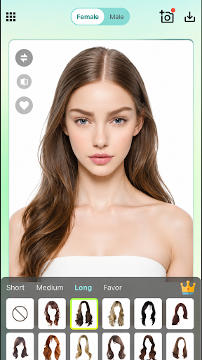 Hairstyle Try On: KI-Frisuren Bildschirmfoto 10