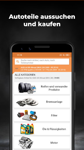 AUTODOC: Autoteile, KFZ-Teile Bildschirmfoto 8