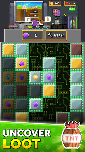 Bitcoin Miner Idle Tycoon Game Bildschirmfoto 4