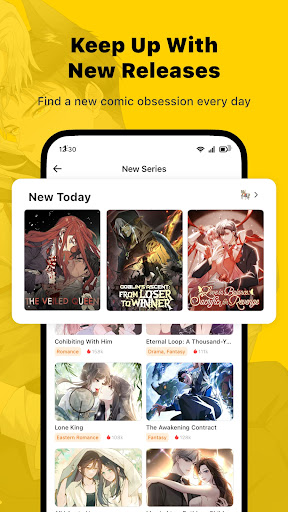 WebComics - Webtoon & Manga Bildschirmfoto 5