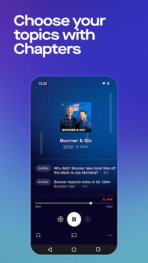 Audacy: Radio & Sports Talk Bildschirmfoto 5