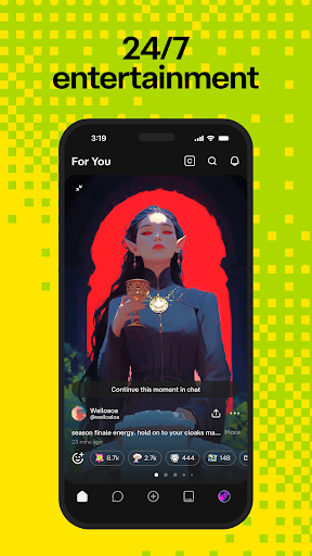 Character AI: Chat, Talk, Text Bildschirmfoto 16