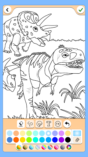 Dinosaurier malen für Kinder Bildschirmfoto 14