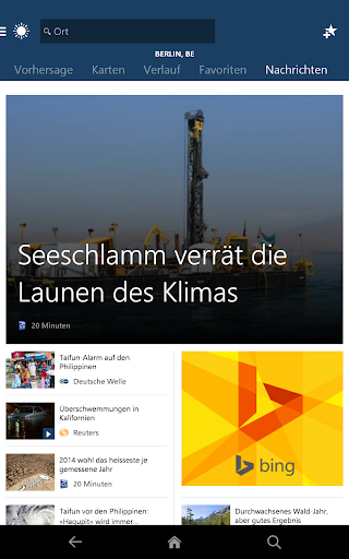 MSN Wetter Bildschirmfoto 13