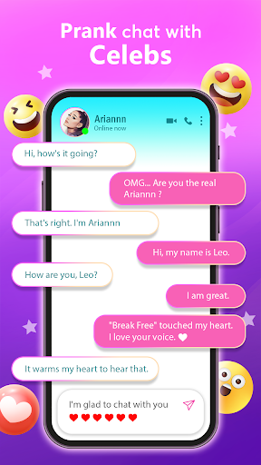 Idol Prank Video Call & Chat Bildschirmfoto 5