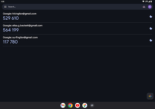 Google Authenticator Bildschirmfoto 15