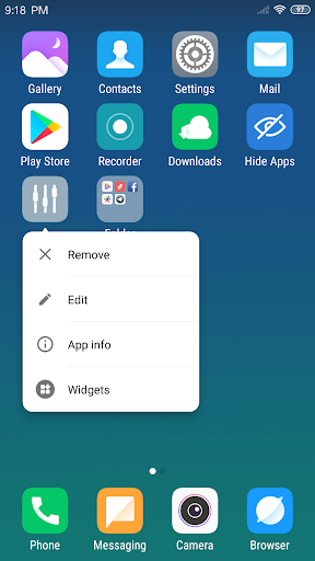 X Launcher Pro Bildschirmfoto 5