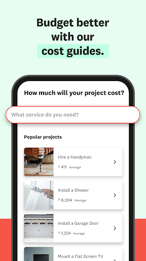 Angi: Hire Home Service Pros Bildschirmfoto 3