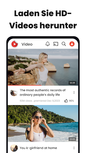 HD Video & Musik Downloader Bildschirmfoto 7
