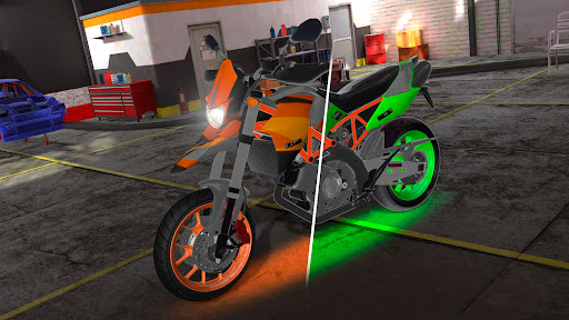 Motorcycle Real Simulator Bildschirmfoto 1