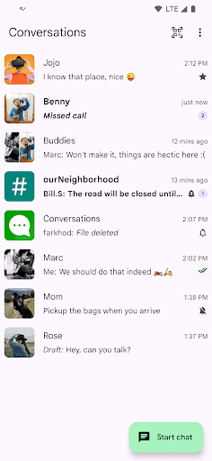 Conversations (Jabber / XMPP) Bildschirmfoto 11