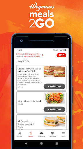 Wegmans Meals 2GO Bildschirmfoto 5