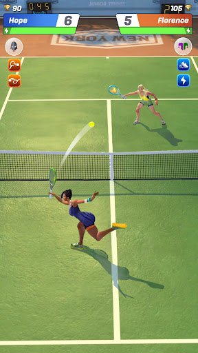 Tennis Clash: Online-Spiel Bildschirmfoto 2