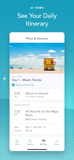 Disney Cruise Line Navigator Bildschirmfoto 3