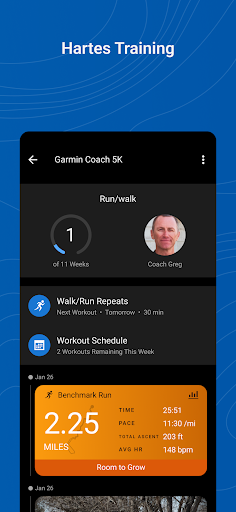Garmin Connect™ Bildschirmfoto 2