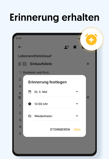 Notizen: Notizblock, Notizbuch Bildschirmfoto 22