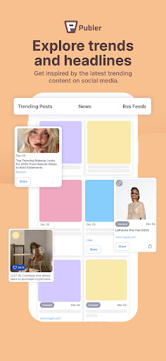 Publer: Social Media Tools Bildschirmfoto 6