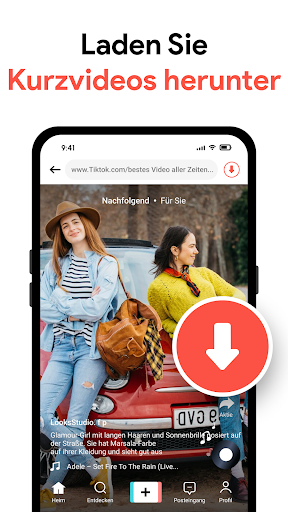 Alle Video Downloader App Bildschirmfoto 3