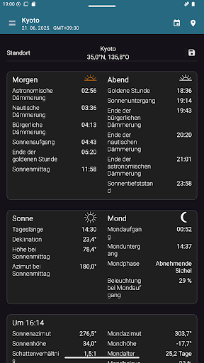 Sun Position Pro Bildschirmfoto 7
