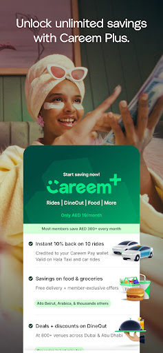 Careem: Taxi, Food & Delivery Bildschirmfoto 7