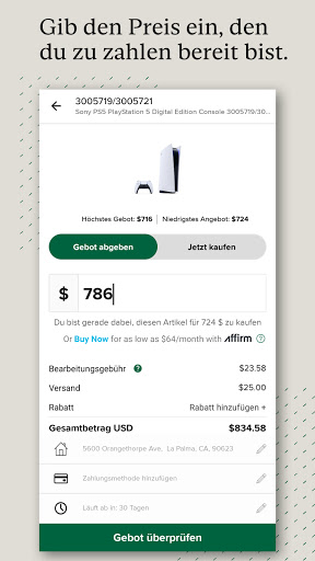 StockX – Sneaker & mehr Bildschirmfoto 4