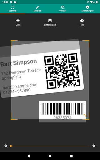 QR- & Barcode-Scanner Bildschirmfoto 8