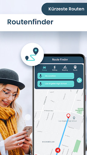 GPS Navigation Leben Karte Bildschirmfoto 1