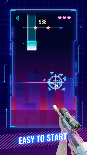 Rhythm Fire–EDM-Shootingspiel Bildschirmfoto 3