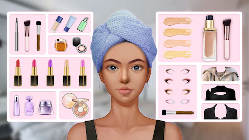 DIY Makeup: Schminken Spiele Bildschirmfoto 1