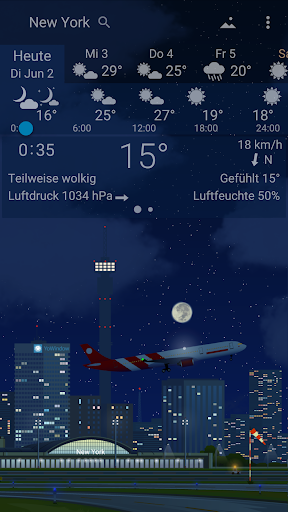 YoWindow Wetter - Unbegrenzt Bildschirmfoto 2