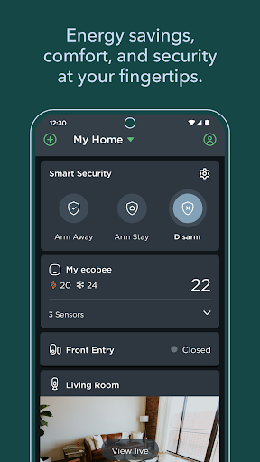 ecobee Bildschirmfoto 1