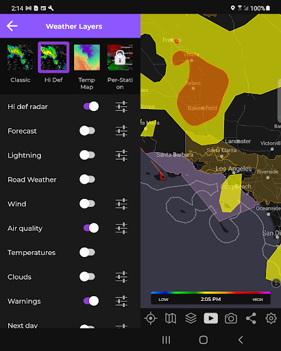 MyRadar Wetterradar Bildschirmfoto 14