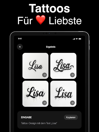 Tattoo AI – Tattoo-Designs Bildschirmfoto 21